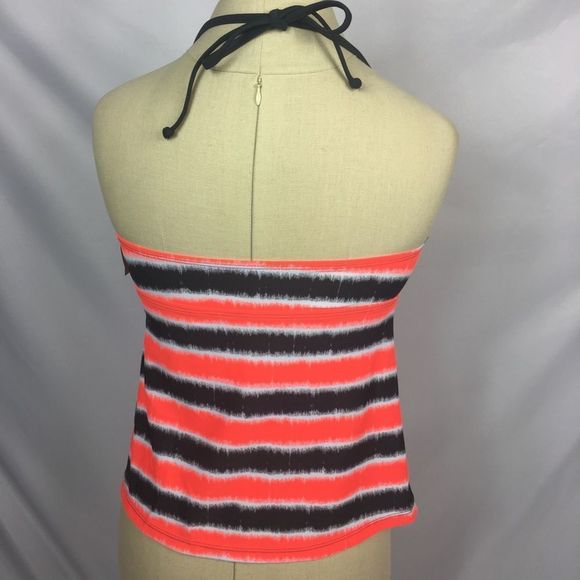 Converse Orange Grey Tankini Swim Top swimsuit‎ - Picture 3 of 5